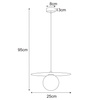 Lampa wisząca K-5441 z serii ROBIN