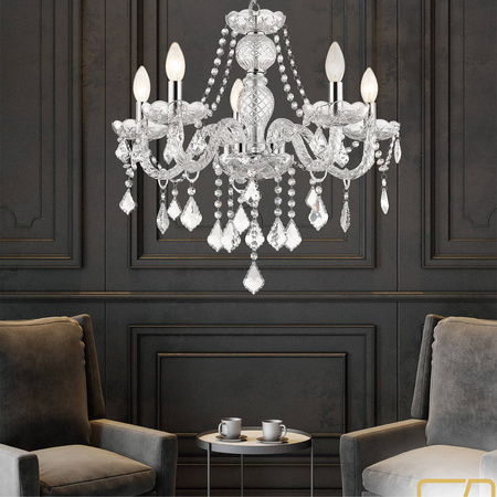 Light prestige Cristallo 5 wiszaca LP-2940/5P