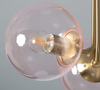 Lampa Sufitowa z Metalu i Szkła Amatler 3xE27