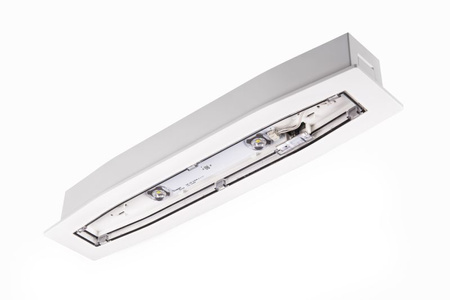 Oprawa sieciowo-awaryjna podtynkowa SUPREMA SP 400 CB IP54 PT / współpraca z centralną baterią / 95779