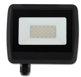 Naświetlacz Halogen LED 30W IP65 4500K + hermetyczne złącze