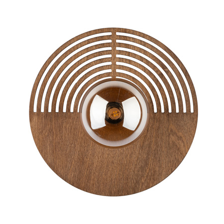 LUNAR WOOD KINKIET 1XG9  300