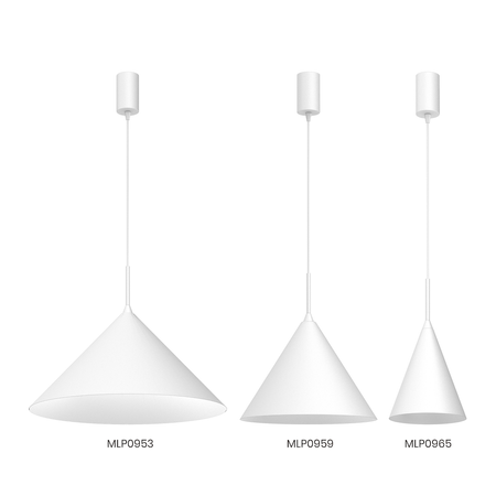 Lampa wisząca CAPITAL WHITE Ø46cm 1xGX53