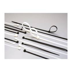 Opaska zaciskowa   4,8x400 czarna  (op.25) ELEKTRO