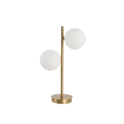 Lampka biurkowa Dorado złota 2xG9