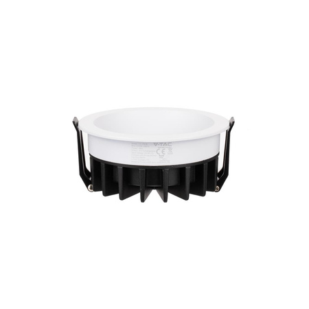 Oprawa V-TAC LED Downlight 18W BRIDGELUX CHIP CCT Biała Raster Antyolśnieniowy Plaster Miodu VT-17018 3000K-4000K-6400K 1860lm