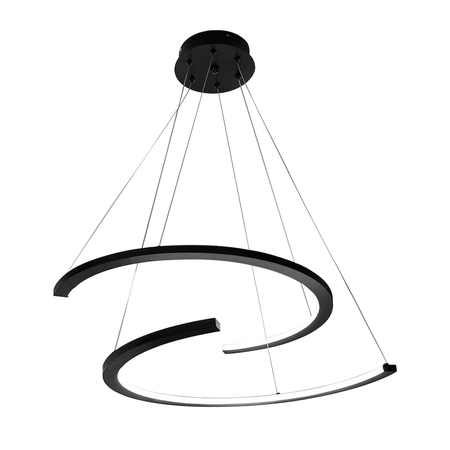 Lampa sufitowa ścienna biało-czarna 4x40W regulowana Zumba Candellux 94-72153