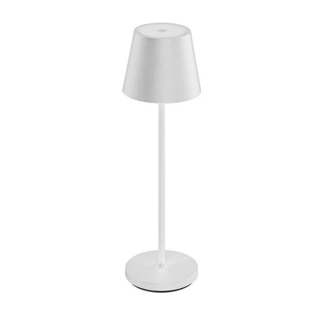 Lampka Biurkowa Nocna V-TAC 1,5W LED Ładowanie Ściemnianie IP54 Biała 