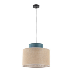 Lampa wisząca Duo Juta Green E27