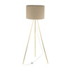 Kampa podłogowa UMBERTO Linen/Gold 1xE27