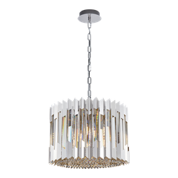 Żyrandol Lampa wisząca RITZ CHROME 7xE14