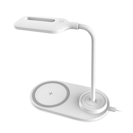 Lampka biurkowa Led z podstawą do ładowania 3W biała