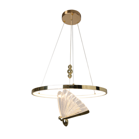 Light prestige Marissa 1 ring wisząca złota LP-2515/1P GD