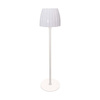 Lampka Biurkowa Nocna V-TAC 2,7W LED 34cm Ładowanie USB Ściemnianie Biała 