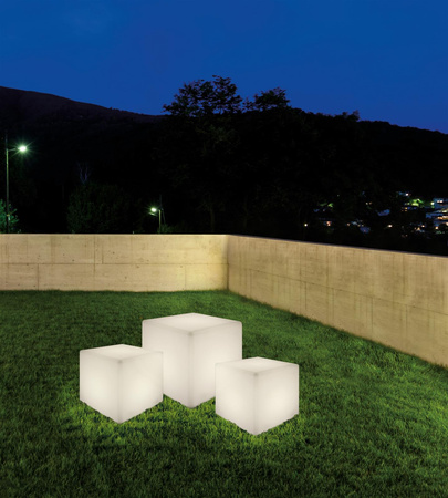 Nowodvorski Lampa przenośna biała CUMULUS CUBE L 