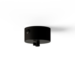 Kluś Podsufitka Fi-60mm, czarny, stal