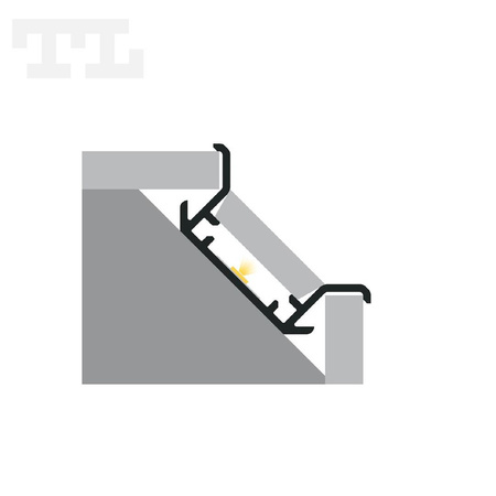 LED P11-3 Profil 2000 mm biały lakierowany (nr kat 8611311)
