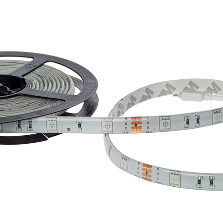 Zastaw taśma LED RGB 5m ze sterownikiem i pilotem