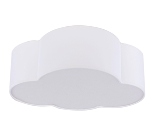 Lampa sufitowa dziecięca Plafon chmura 2 x E27 biała MINI