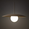 Tk Lighting SLATE SABIA GLASS lampa wisząca 1xE27