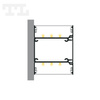 LED P23-10 Profil 2000 mm czarny lakierowany (nr kat 86231013)