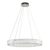 Nowodvorski Lampa wisząca LUXORA ROUND LED 38W 3000K 3400lm 80cm | 11706