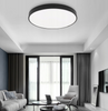 Plafon lampa natynkowa Led 48W czarna 4000K okrągła 60x60