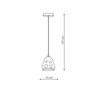 Melt 1 lampa wisząca LP-126/1P