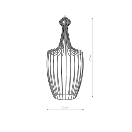 Nowodvorski Klosz mosiądz CAMELEON LUKSOR L
