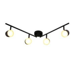 Lampa ścienno-sufitowa ruchoma LED RAWI 4 Czarna 3000K