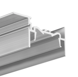 Profil do LED FOLED-50-SUF Kluś do sufitów napinanych srebrny surowy 1m