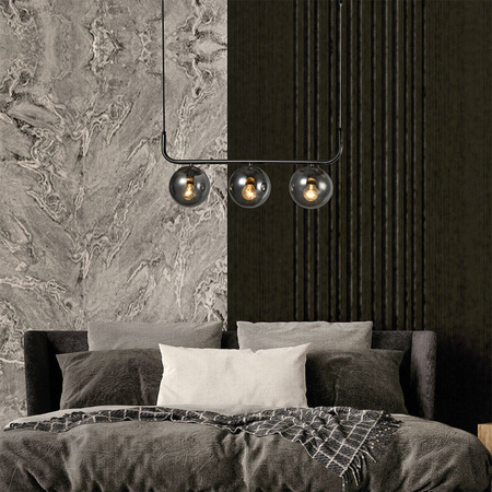 Light prestige Alisa wisząca 3 linia grafit LP-005/3L grafit