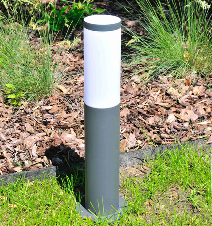 Lampa zewnętrzna OSLO 45cm szara 1xE27
