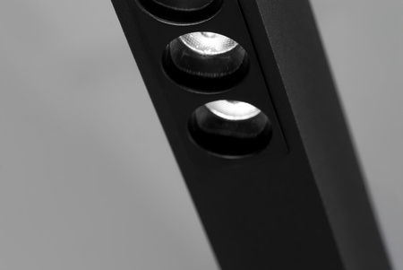 Stylowa lampa wisząca LED, złoty okrąg 40 cm K-8232 z serii METIS