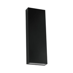 Kinkiet Ścienny V-TAC 8W LED Czarny IP65 85x250mm VT-91008 4000K 1120lm