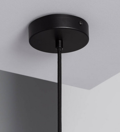 Lampa Wisząca z Metalu i Szkła Moonlight 1xE14 złota