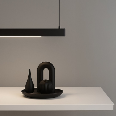 Lampa wisząca Linea Czarny 36W LED 3000K-4000K-5700K