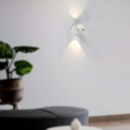 Oprawa Ścienna V-TAC 10W LED Kinkiet Góra Dół Biała VT-7504 3000K 950lm