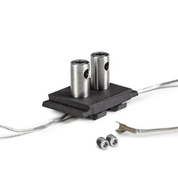 Kluś Zawieszka OS22-DUO-PRET-Z, czarny, stal nierdzewna, PA