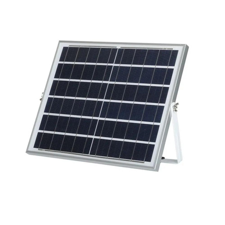 Projektor LED Solarny V-TAC 16W Czarny IP65, Pilot, Timer VT-40W 4000K 1050lm