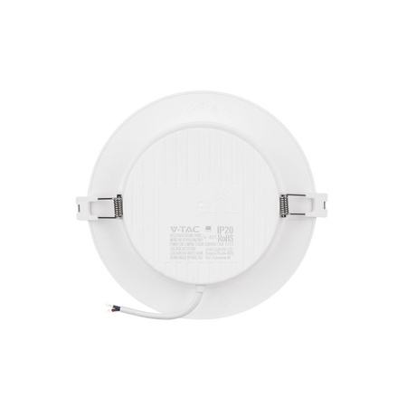 Panel Wpuszczany V-TAC 12W LED SAMSUNG CHIP Okrągły 170x28mm VT-61012RD-S 4000K 1200lm 5 Lat Gwarancji