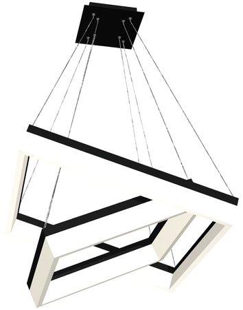 Lampa wisząca  NERO 80W LED 4000K 
