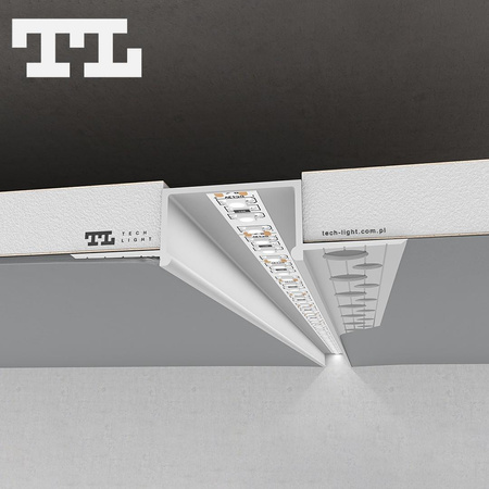 LED P14-3 Profil 3000 mm grafitowy lakierowany RAL 7016 (nr kat 86143037016)