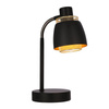 Lampka stołowa Aleksandria 1xE14 czarna