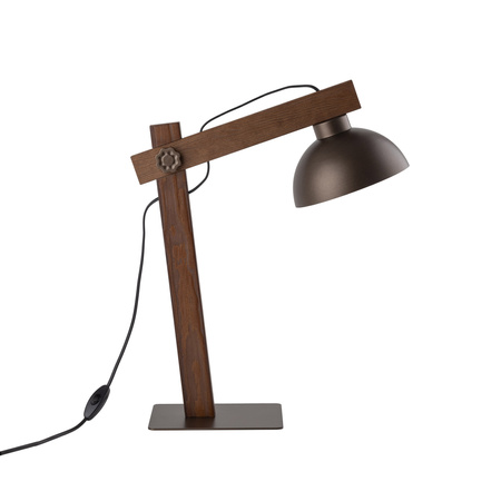 Lampka nocna OSLO BROWN 1xE27