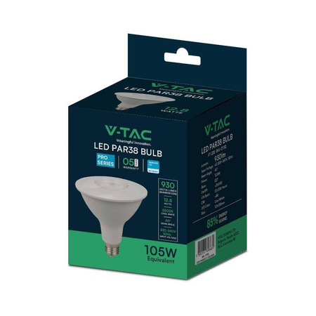 Żarówka LED E27 12,8W PAR38 neutralna 4000K 930lm