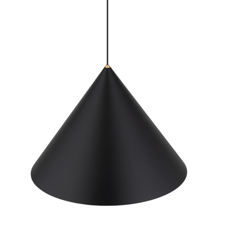 Nowodvorski Lampa wisząca czarna metalowa ZENITH L 