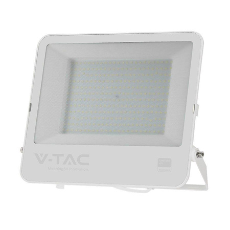 Projektor LED V-TAC 200W 100Lm/W Przewód 1mb SAMSUNG CHIP Biały VT-44204 6500K 17540lm 5 Lat Gwarancji