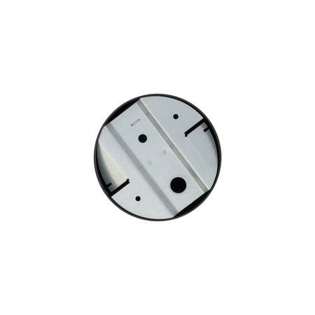 Nowodvorski Lampa punktowa natynkowa czarna tuba HALO 