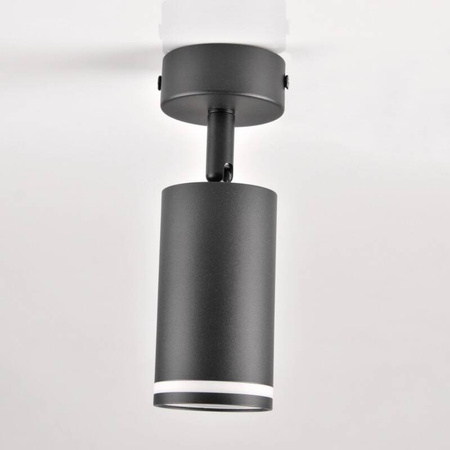 Lampa ścienno-sufitowa PARIS 1 GU10 Czarna